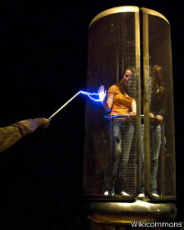 Gaiola de Faraday / Wikicommons