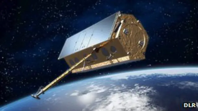 Satélite alemão TerraSAR-X | Foto: DLR
