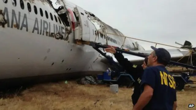 सैन फ्रांसिस्को में विमान दुर्घटना