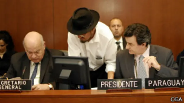Sesión especial en la OEA