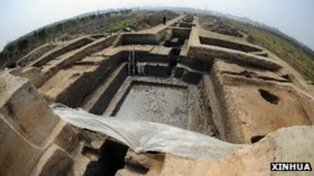 浙江平湖庄桥坟遗址