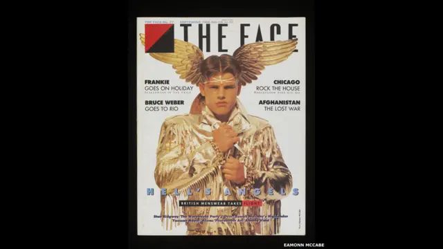 Capa da The Face (Hell’s Angels Cover) Artista: Lloyd Johnson. Foto: Eamonn Mccabe