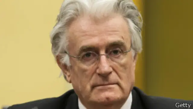 Радован Караджич в суде