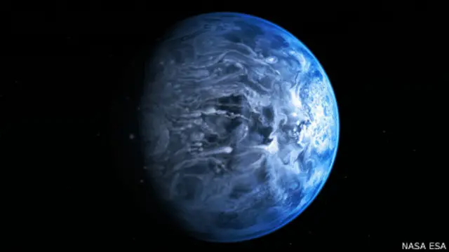 Голубая экзопланета