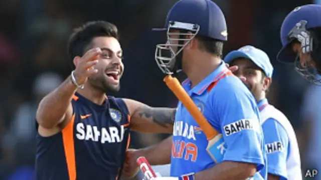 कोहली और धोनी