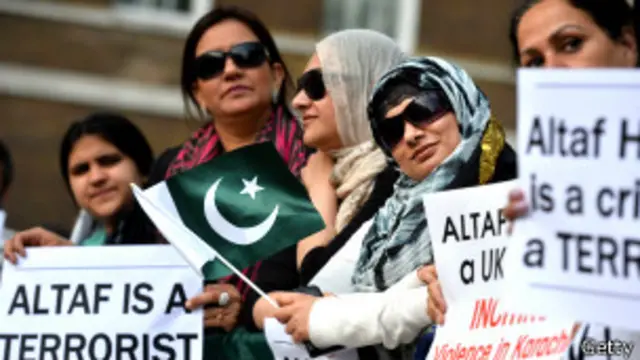 कराची में विरोध प्रदर्शन