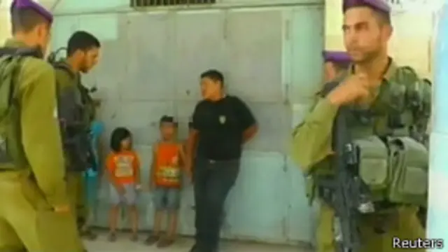 Video de la detención del niño palestino Wadi Maswadeh 