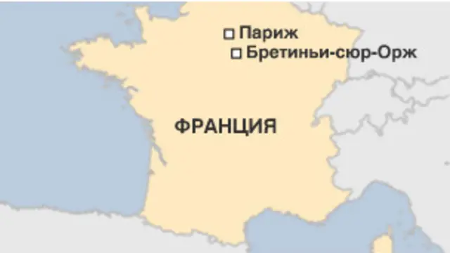 Карта Франции