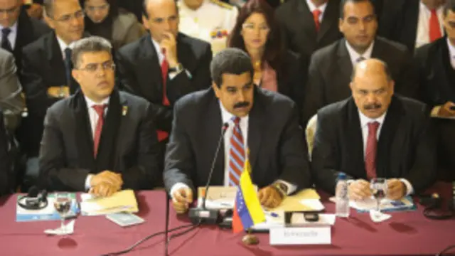 مادورو يلقي كلمة في قمة ميركوسور