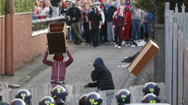 Violencia en Belfast