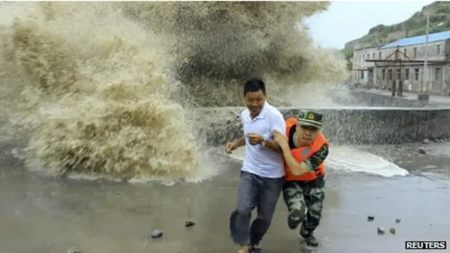 Наводнение в провинции Сычуань, Китай