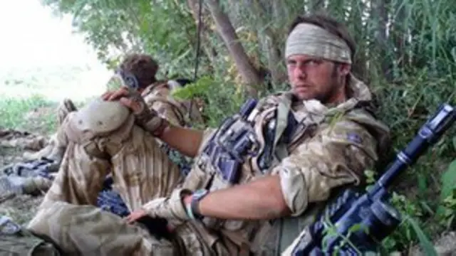 Джн Коллинз в Афганистане