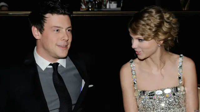 Cory Monteith y Taylor Swift