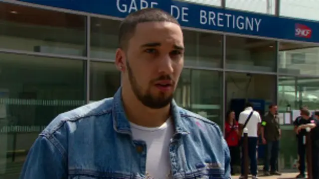 homem que viu acidente com trem na França (BB)