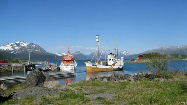 На севере Норвегии