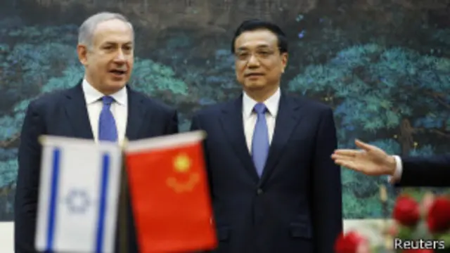 内塔尼亚胡与李克强
