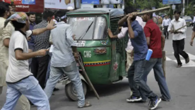 مظاهرات في بنغلادش