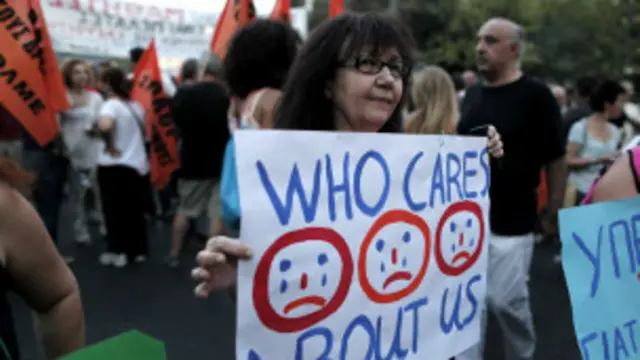 غضب عارم في صفوف الطبقة العاملة من خطة التقشف الجديدة.