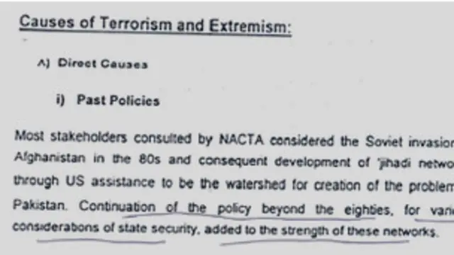 "تر ټولو خطرناک اورپکي له فاټا يا تر فډرالي ادارې لاندې قبايلي سيمو او خيبر پښتونخوا بهر سيمو دي. په دوی کې عربان، چچنيان، ازبکان او د پنجاب اورپکی شامل دي" 