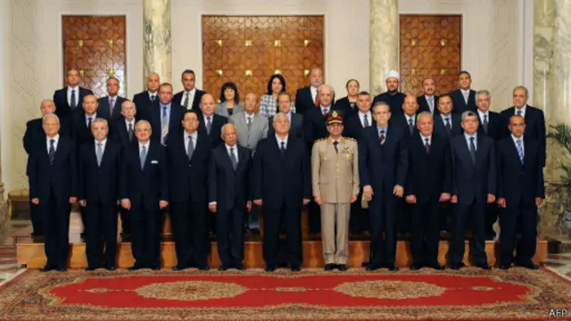 Новый кабинет министров Египта