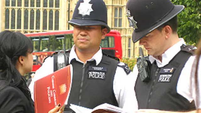 伦敦警队会调派懂中文的伦敦警察协助华人