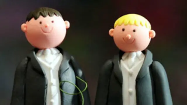 男同性恋者婚礼蛋糕