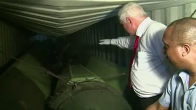 صدر ریکارڈو کا کہنا ہے کہ جہاز کیوبا سے پاناما کینال کی جانب جا رہا تھا