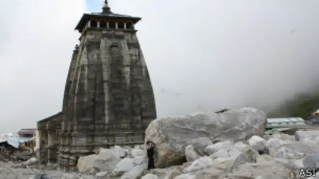 भारतीय पुरातत्व सर्वेक्षण विभाग: मंदिर को क्षति पहुँची है