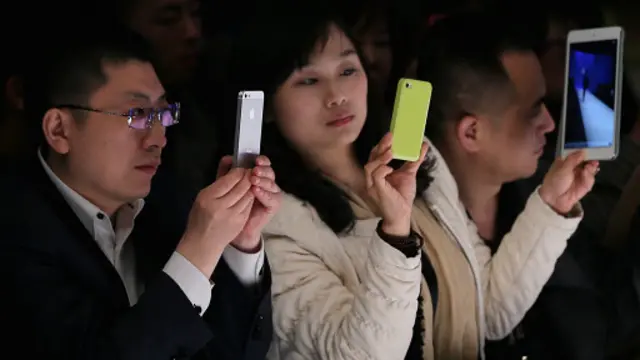 Pengguna ponsel Cina