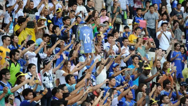 Pendukung Chelsea di Thailand