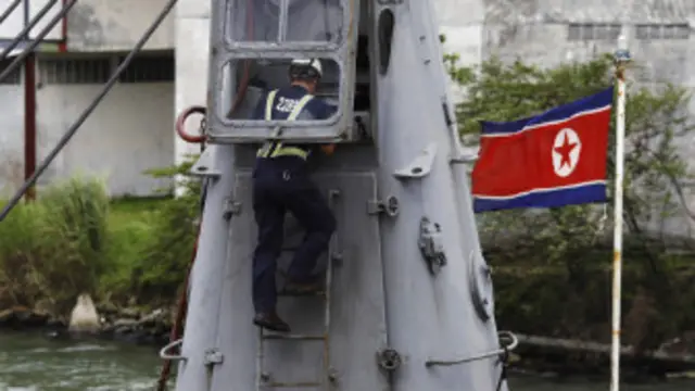 پاناما می‌گوید این کشتی، محموله سلاح را گزارش نکرده بود