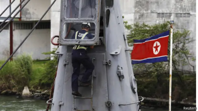 kapal korut di panama