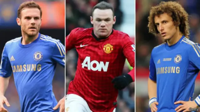 روني يتوسط ماتا(يسار) ولويز