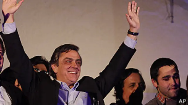 Бывший кандидат на пост президента Чили Пабло Лонгейра, снявший свою кандидатуру из-за депрессии