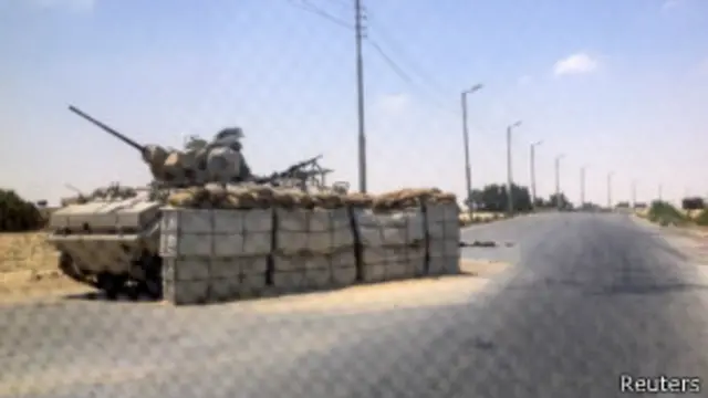 نقطة عسكرية في سيناء