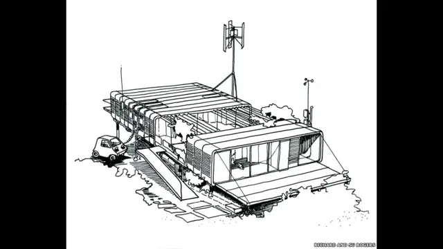 羅傑斯本人說，他希望這不僅是向後看，應該是向前看，建築學就是向前看的。