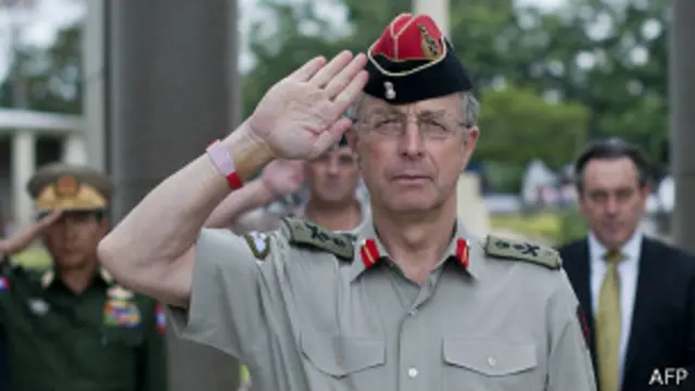 Глава ВС Великобритании сэр Дэвид Ричардс