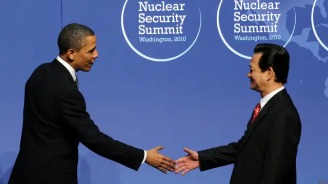 Các lãnh đạo Việt Nam đã từng bắt tay ông Obama ở Hoa Kỳ