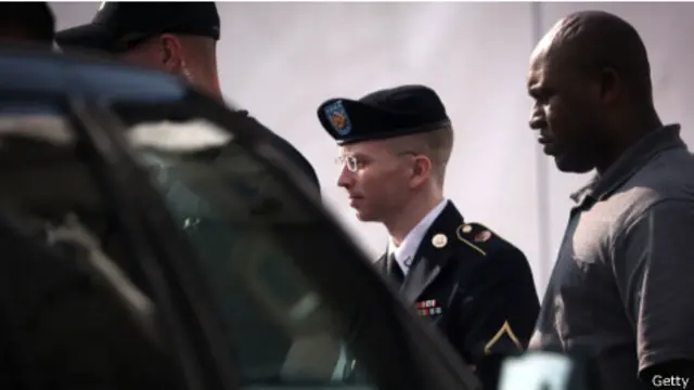  بردلی منینگ ۷۵۰ هزار سند نظامی و دیپلماتیک را در اختیار سایت افشاگر ویکی لیکس قرار داد.