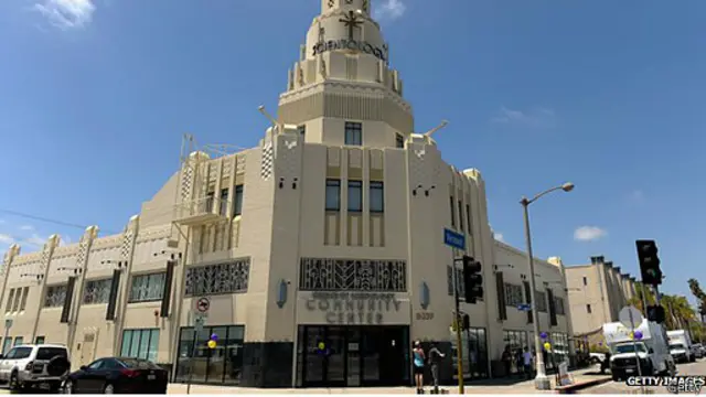 iglesia de la cientología en Los Angeles