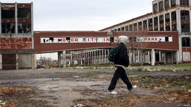 Zonas vacías en Detroit