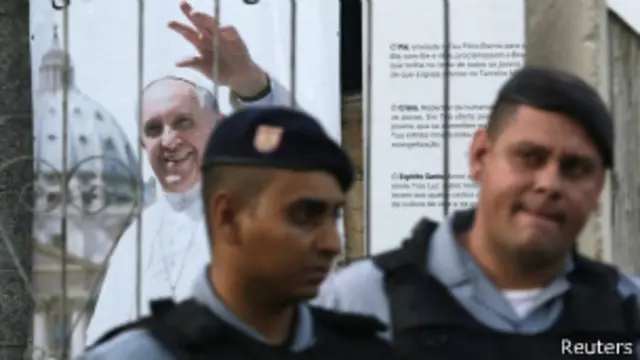 Quase 18 mil homens farão segurança da Jornada, que traz significativos desafios