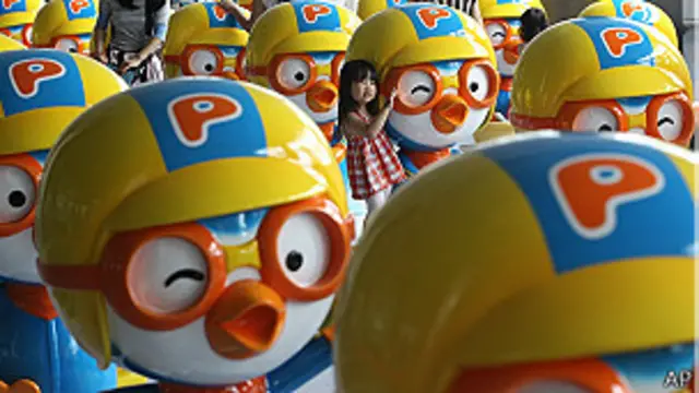 Varios muñecos Pororo