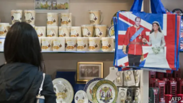 Souvenirs del bebé real