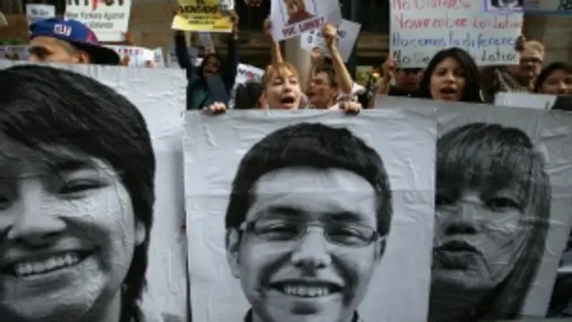 Manifestación a favor de los "Dreamers". Foto Getty Images.