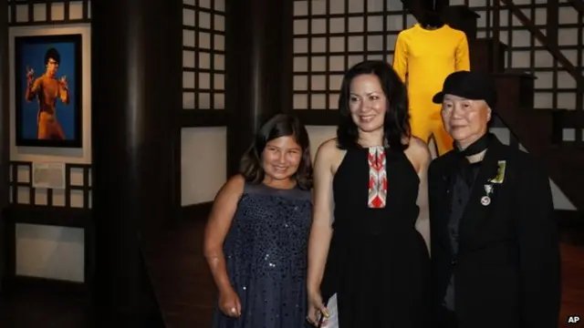 李香凝（中）、女兒Wren Keasler（左）和姑母李秋源（右）（19/7/2013）