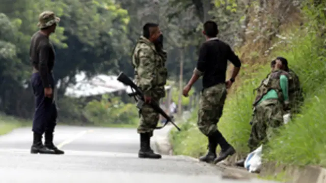 تخوض الجماعة المسلحة محادثات سلام مع الحكومة الكولمبية