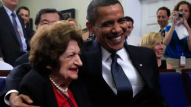 هیلین توماس او بارک اوباما