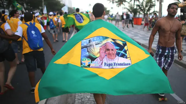 Preparativos para la visita del Papa en Río