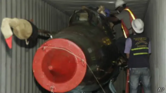 Тайный груз корейского судна